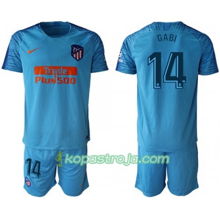 Billiga Fotbollströjor Atlético Madrid Gabi 14 Barn Borta tröja 2018/19 Kortärmad